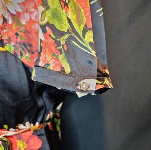 NWT JNSQ Katalina Silk Dress 100% Mulberry Silk US Size 8 - Picture 4 of 11